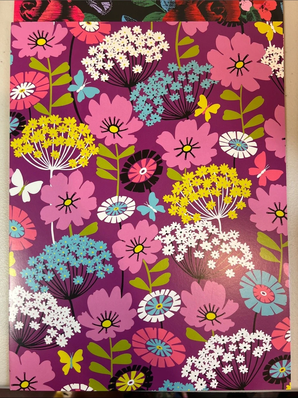 Vera Bradley Lot of 6 Pocket Folders matches Purses Bags (Lot #2)